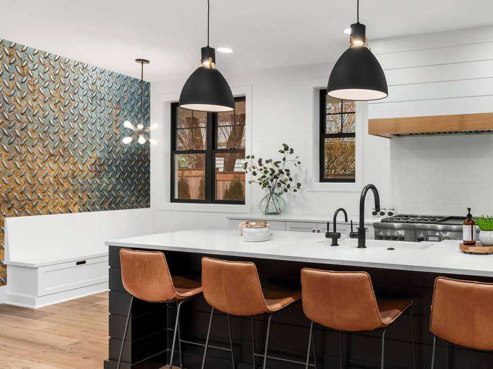 Roestige industriële wand