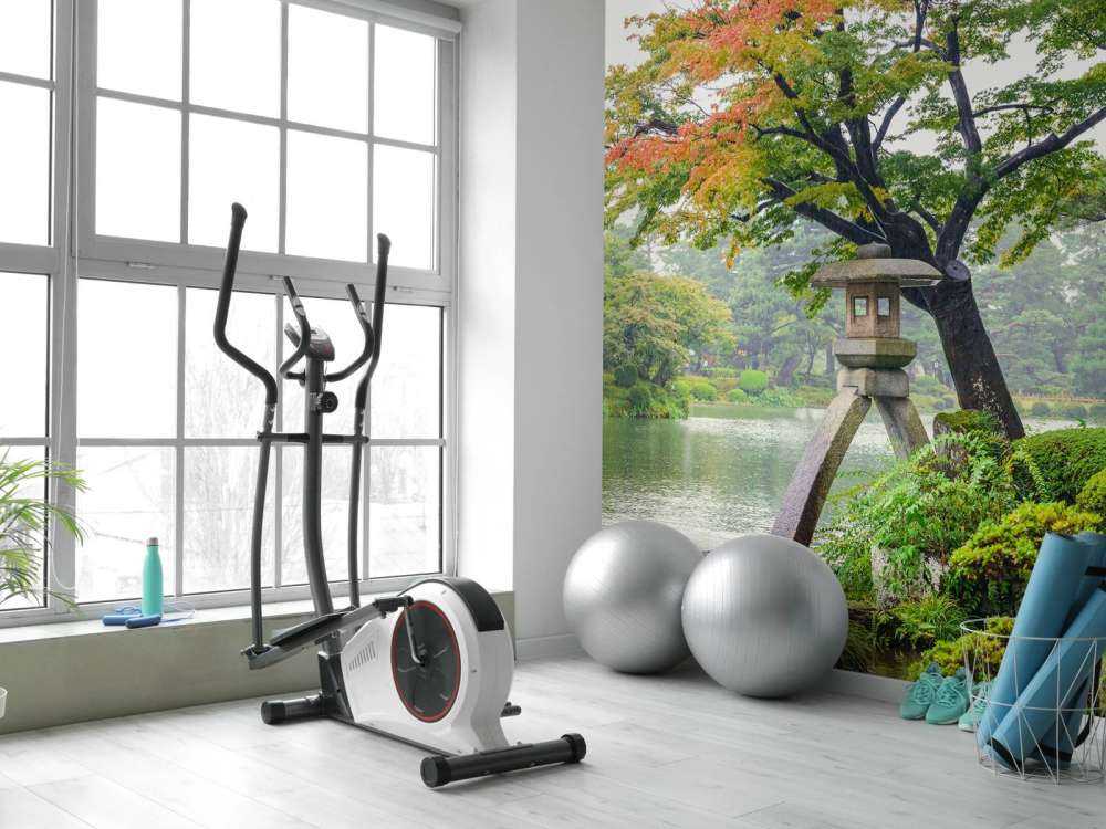 Tuin van Kenrokuen in de herfst