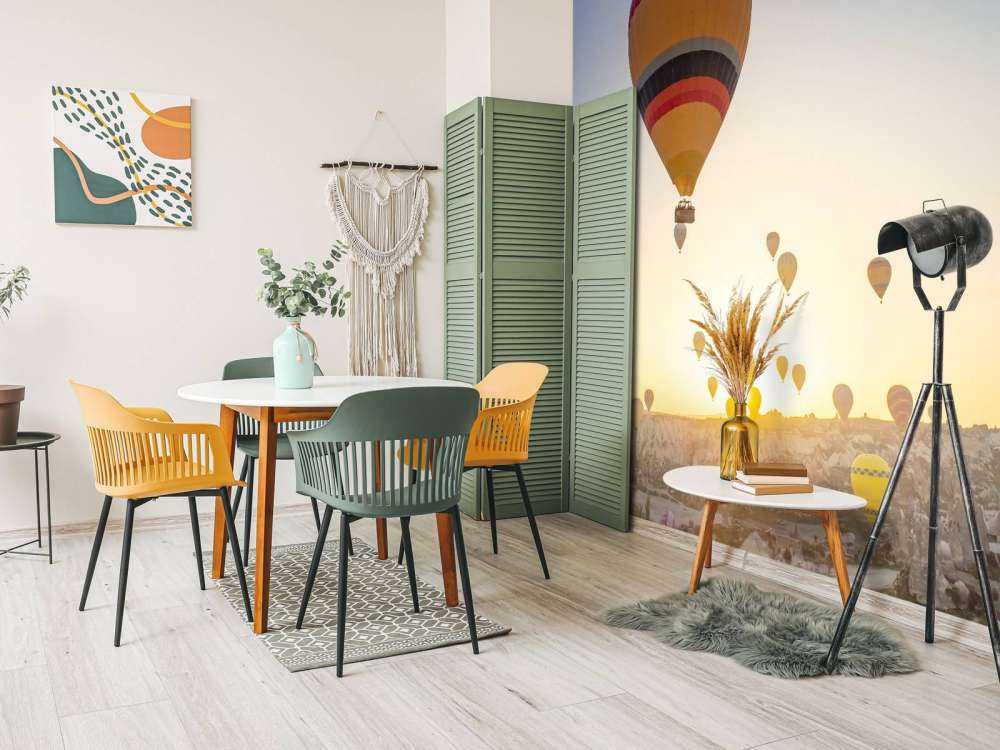 Groep luchtballonnen in Turkije