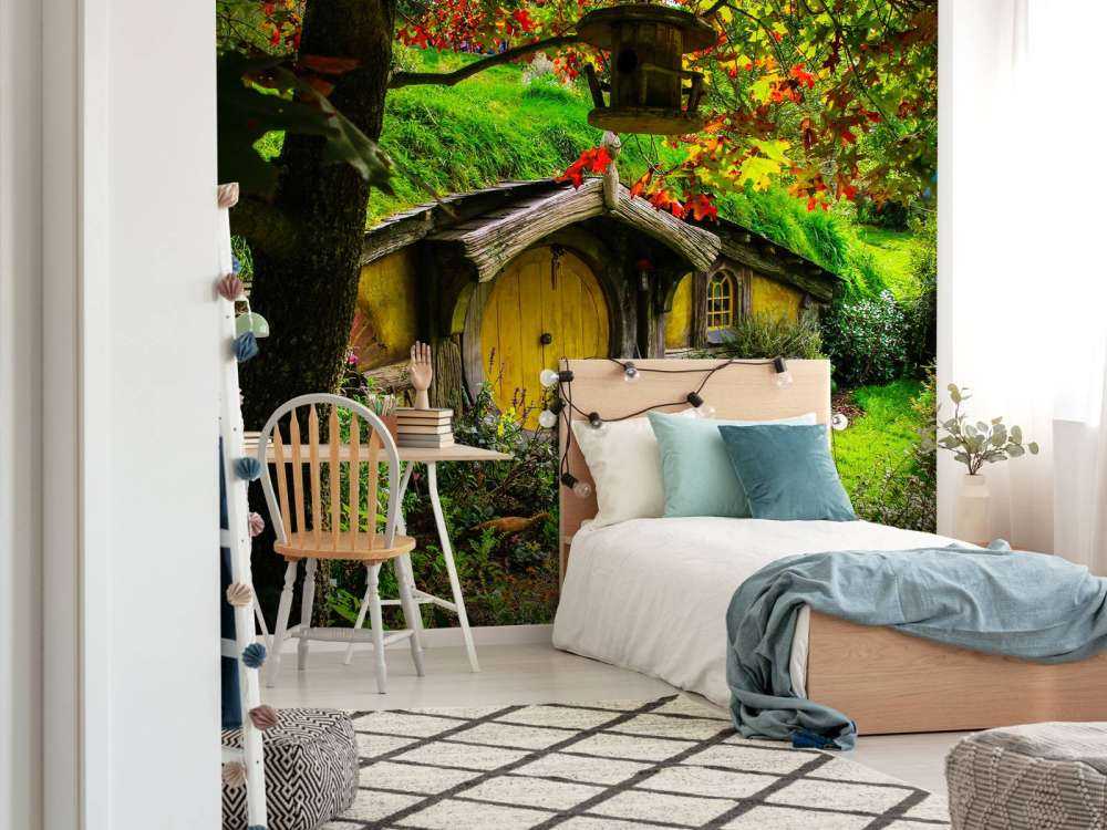 Sprookjeshuis in het bos