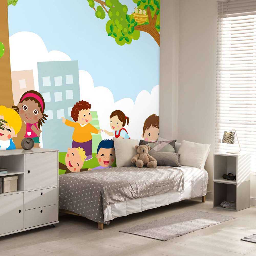 Kinderen aan het spelen