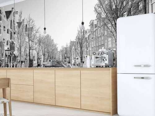 Amsterdam in zwart wit