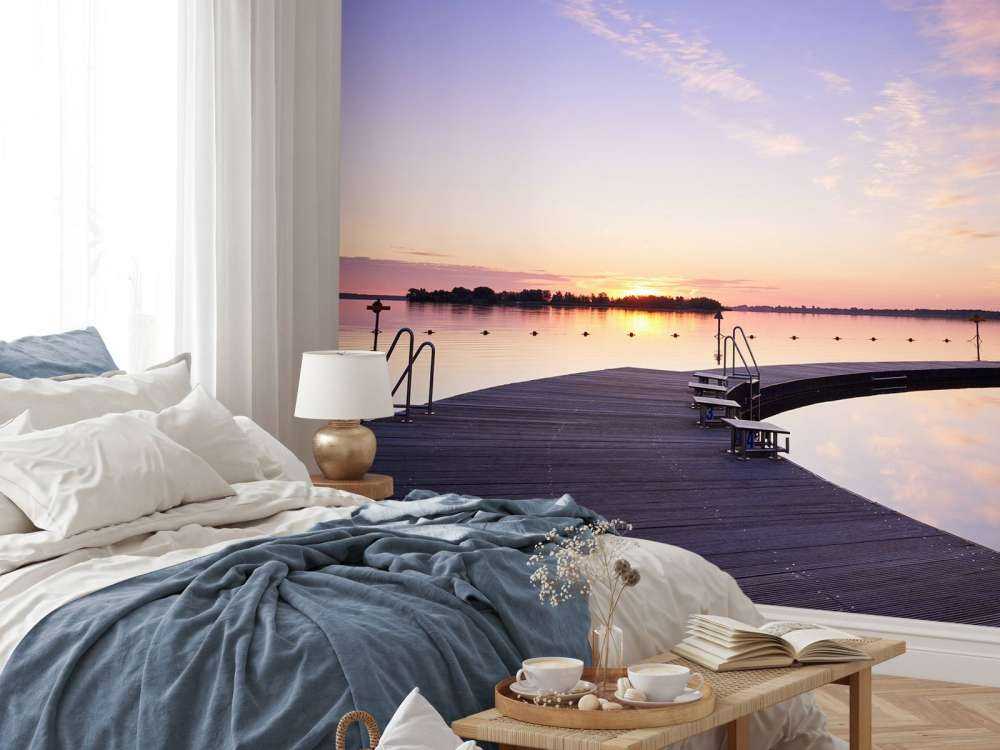 Zwemsteiger met startblokken