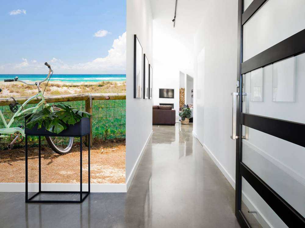 Fiets bij het strand