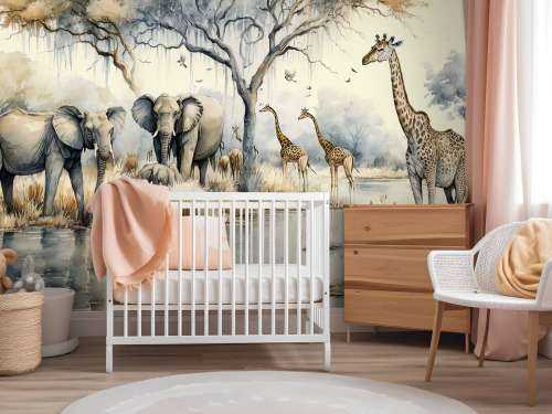 Afrikaanse tropische jungle