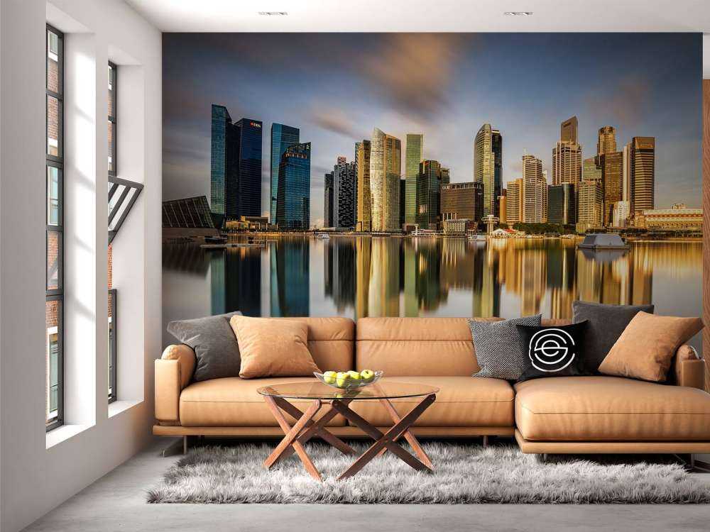 Golden Morning in Singapore