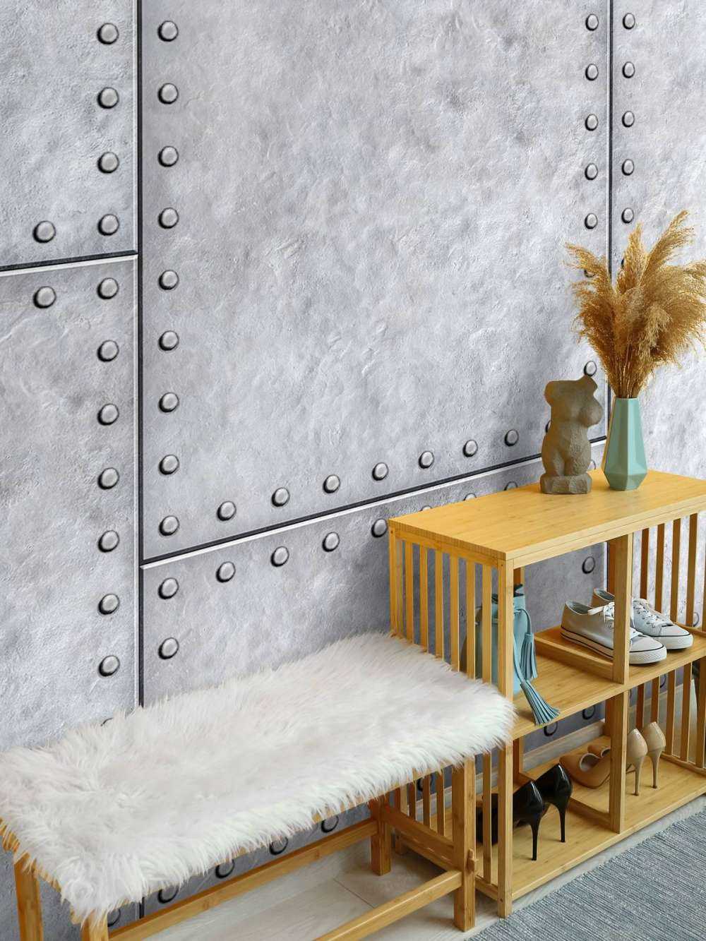 Gepantserde metalen plaat