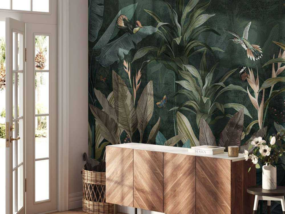 Jungle met insecten