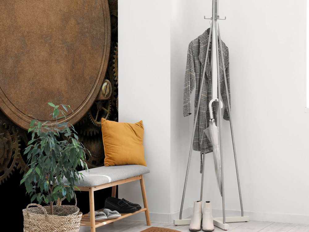 Koperen klokmechanisme