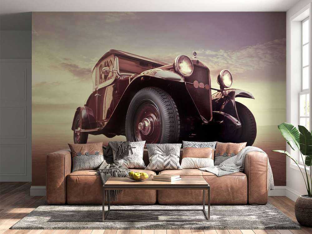 Oldtimer in perspectief