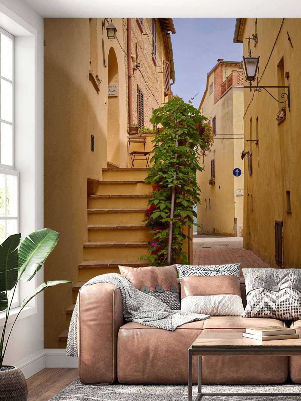 Trap in een Italiaans straatje