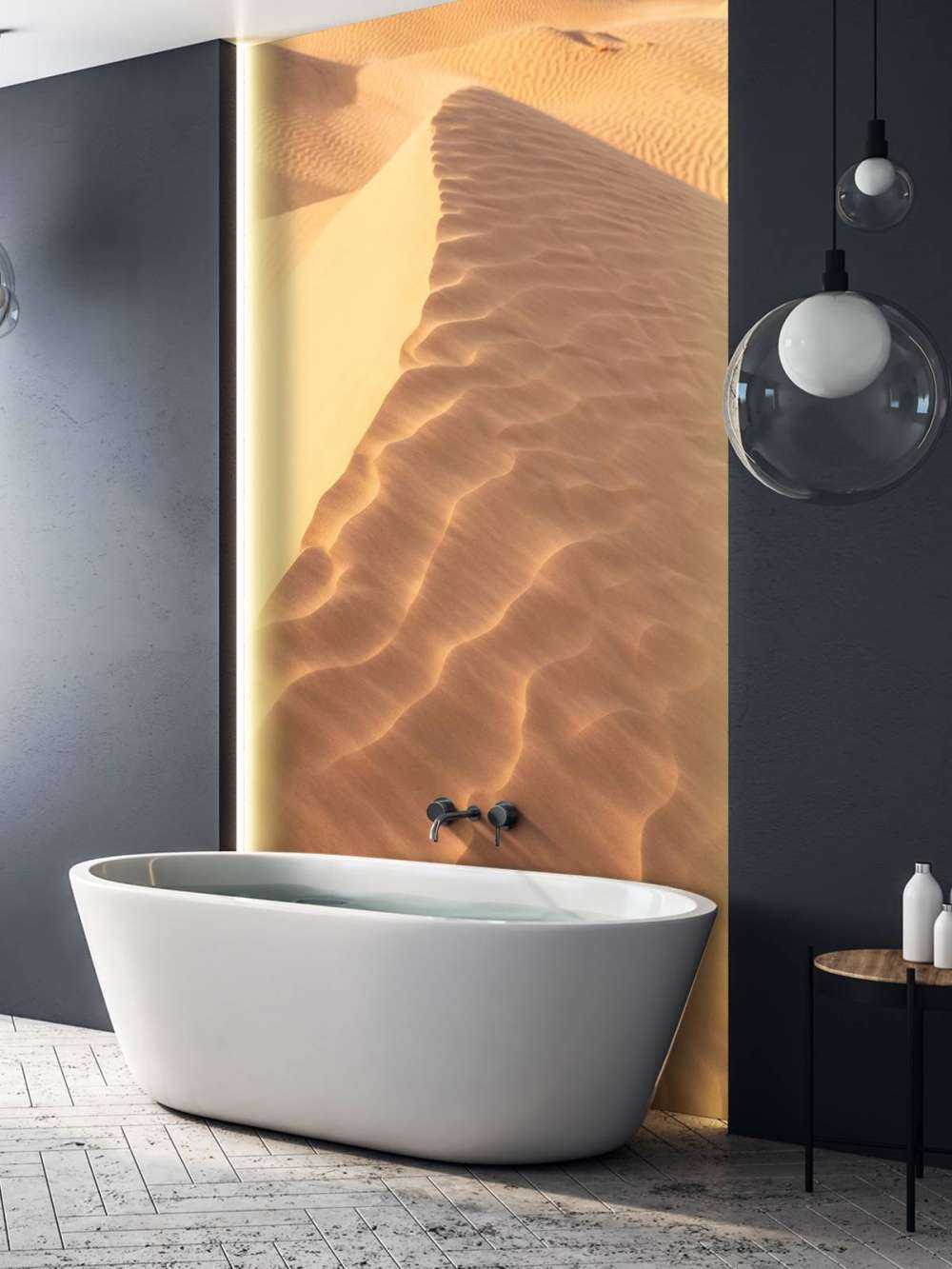 Zandduinen vanaf boven