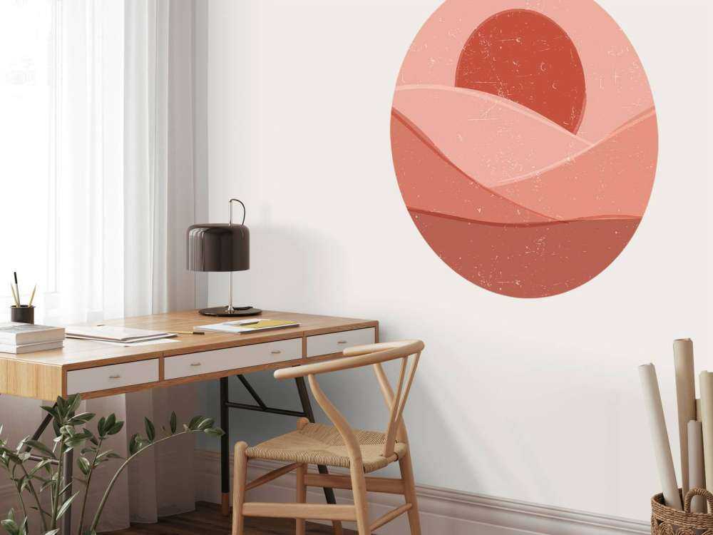 Rode golven voor de zon