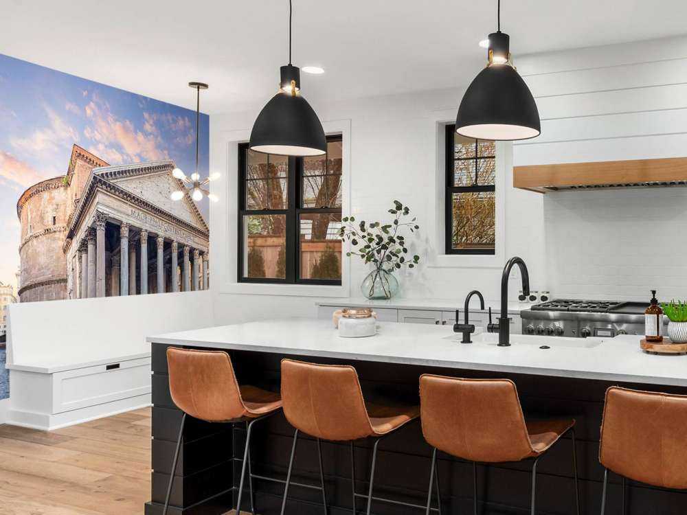 Uitzicht op het Pantheon