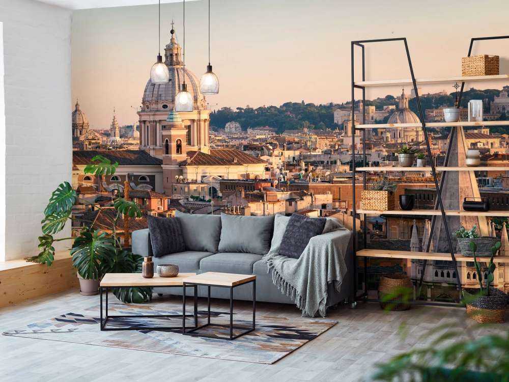 Rome Rooftop uitzicht