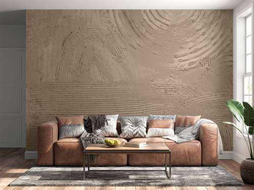 Structuren en vormen in taupe