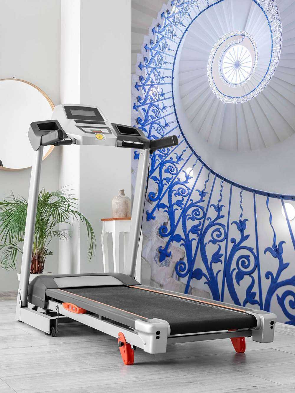 Futuristic spiral structure with central light