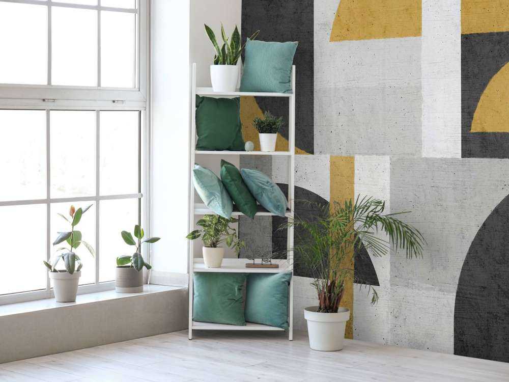 Halve manen in betonstijl