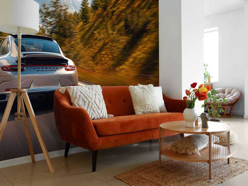 Porsche 911 Carrera GTS in de bergen