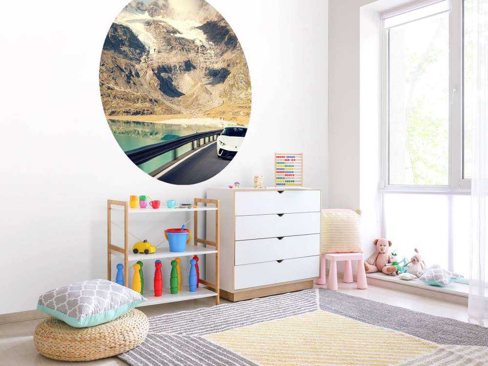 Lamborghini Huracán in de bergen