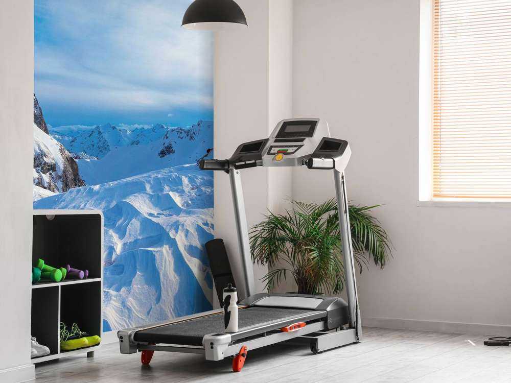 IJzige toppen en winterlicht