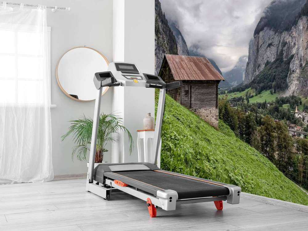 Bergvallei met houten berghut