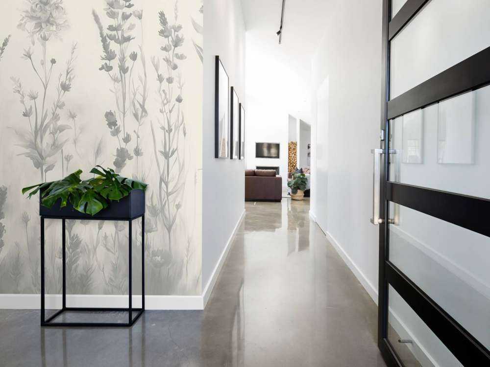 Lavender Glade Seamless Ivory White