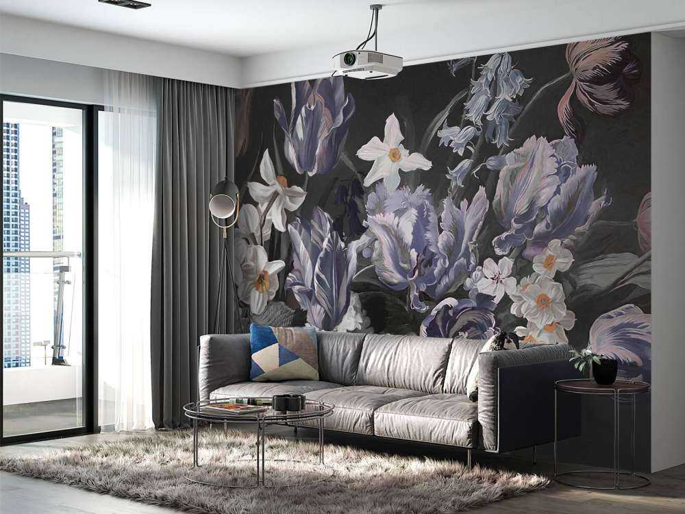 Bouquet with pions Multicolor