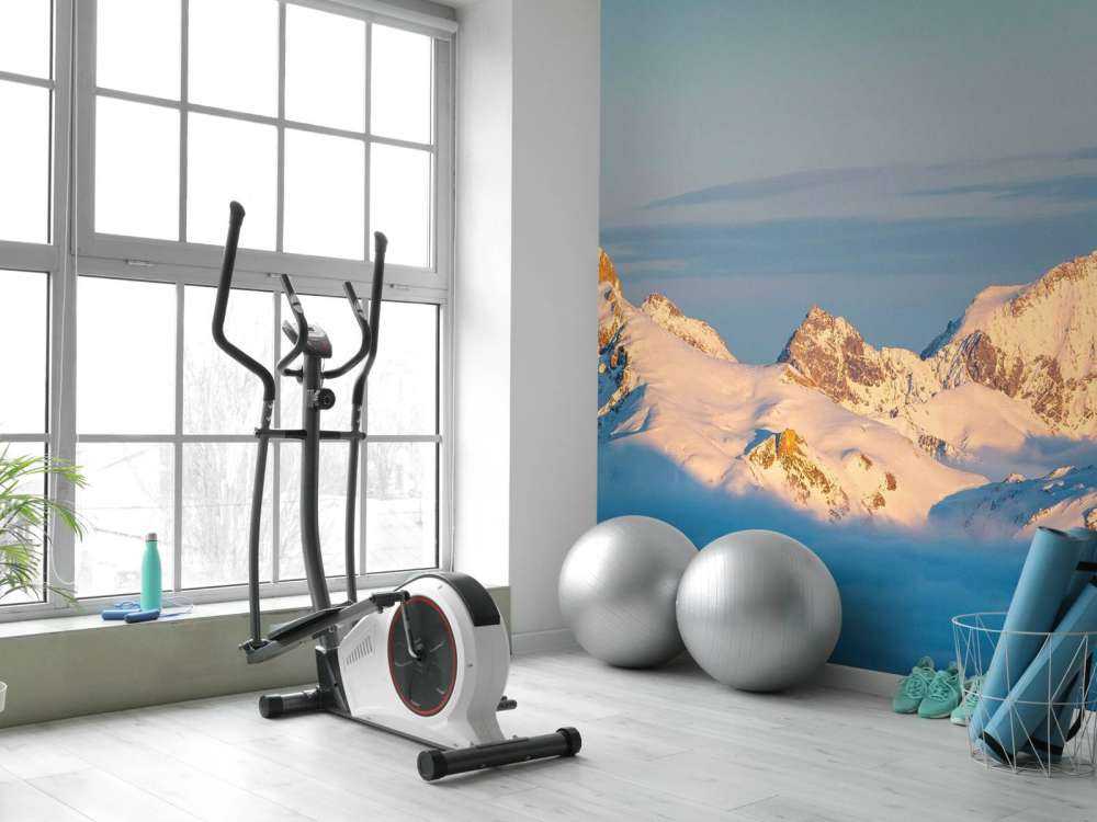 Gouden Gloed Op Bergtoppen