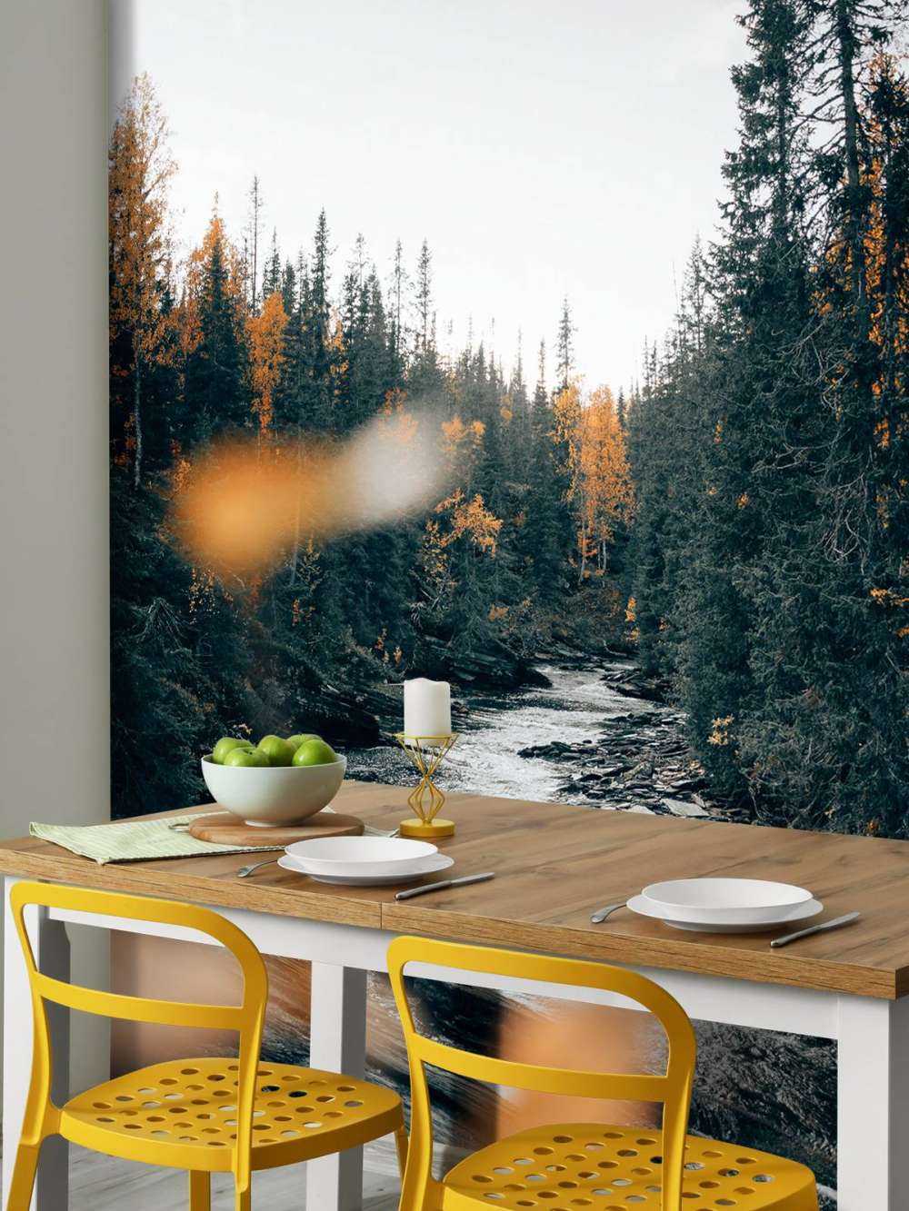 Betoverend herfstbos