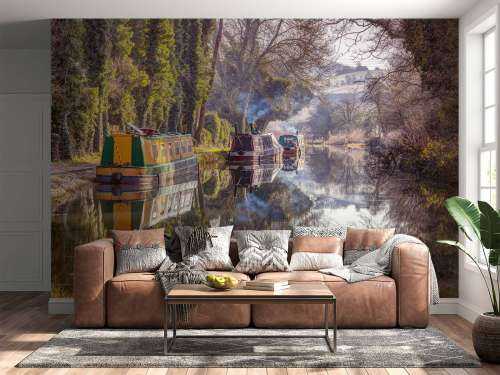 Kanaal in Kintbury