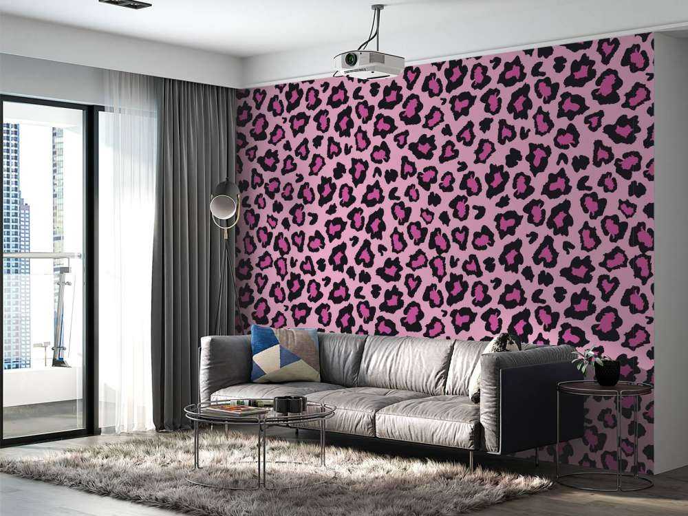 Roze panterpatroon