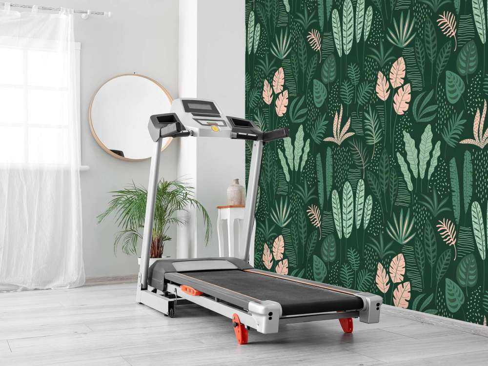 Vrolijke bladeren patroon