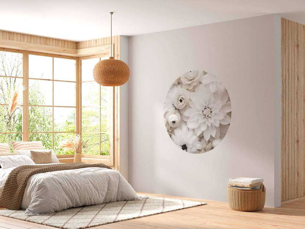Blossom cascade floral beauty off white