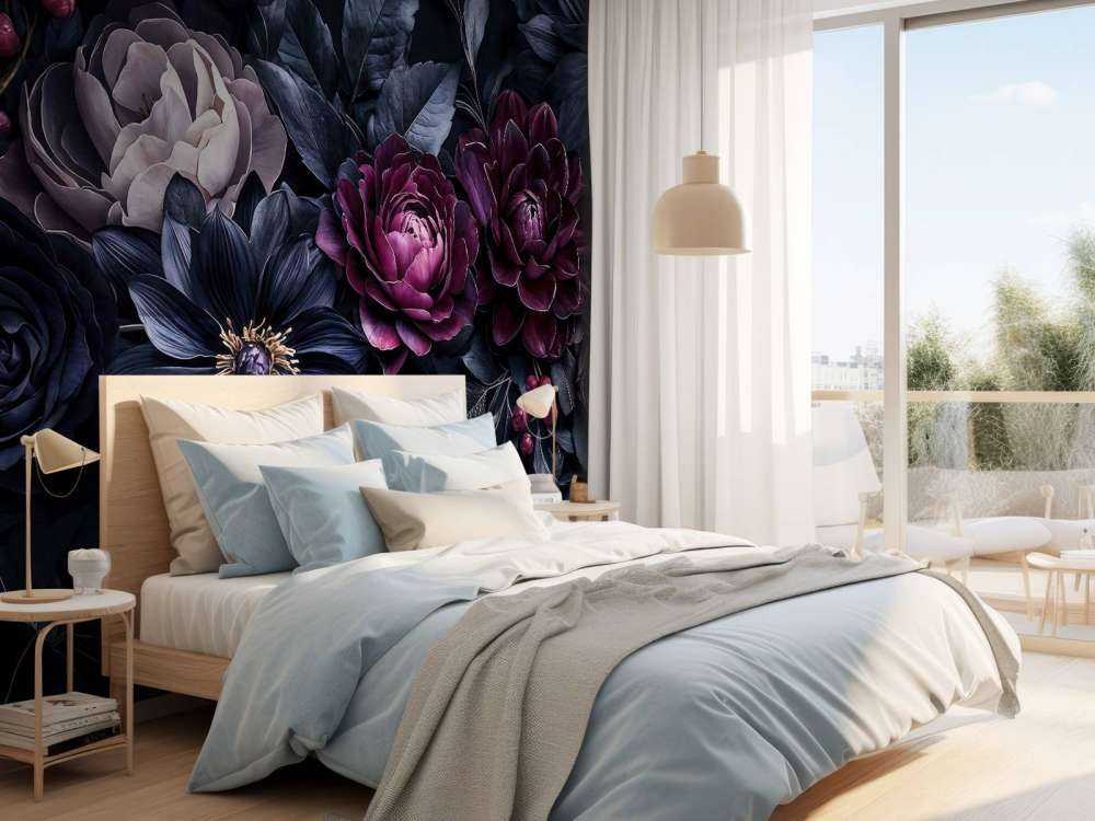 Mystic moody baroque midnight garden delight