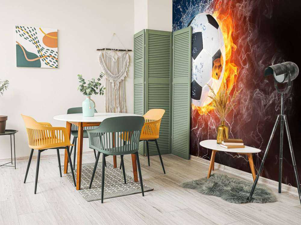 Voetbal met veel kracht