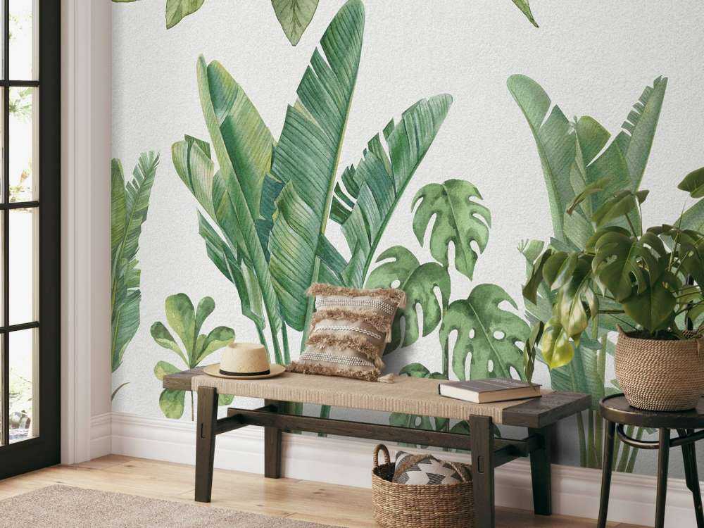 Tropische jungle planten
