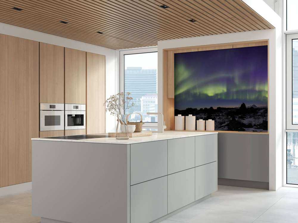 Het prachtige noorderlicht