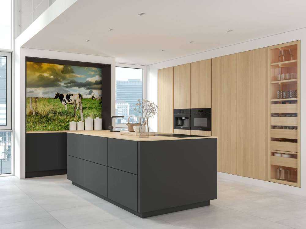 Koe tijdens zonsondergang