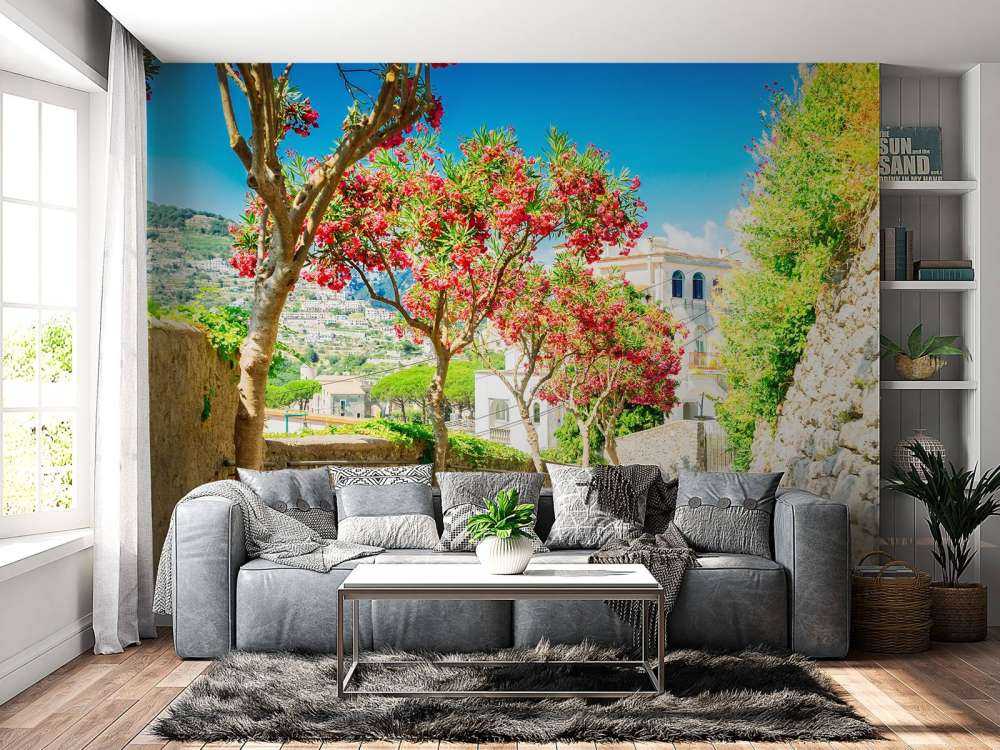 Ravello Village op een zonnige dag