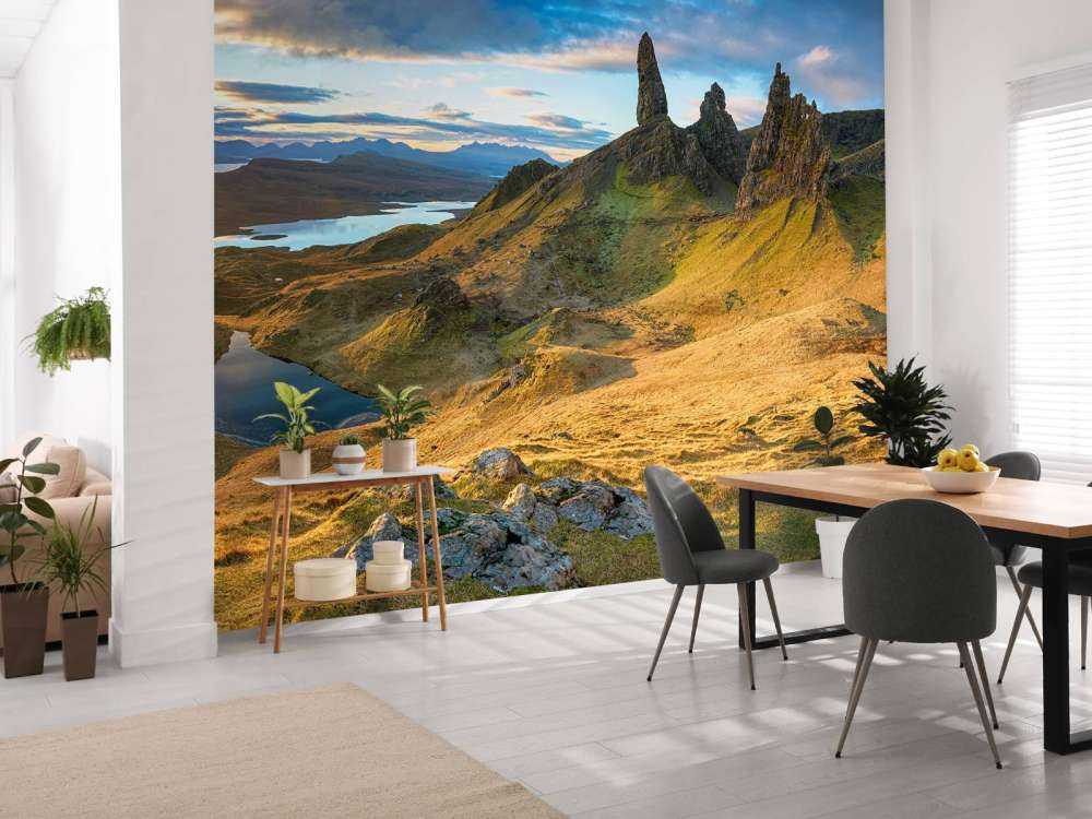 Zonsondergang in Schotland