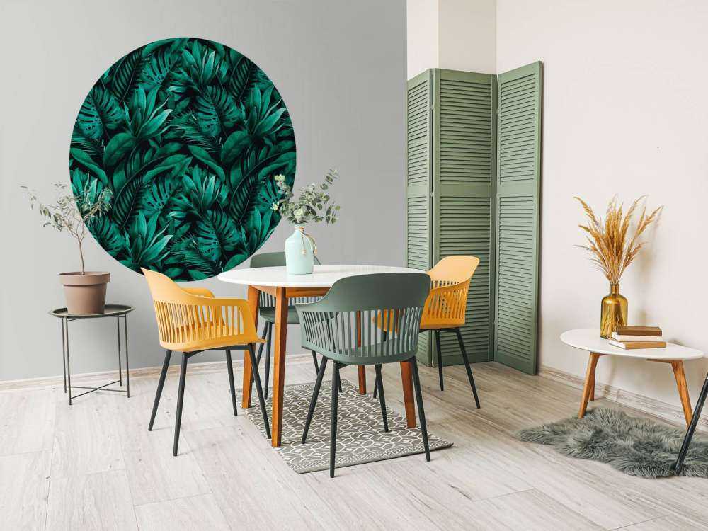 Verschillende groene bladeren