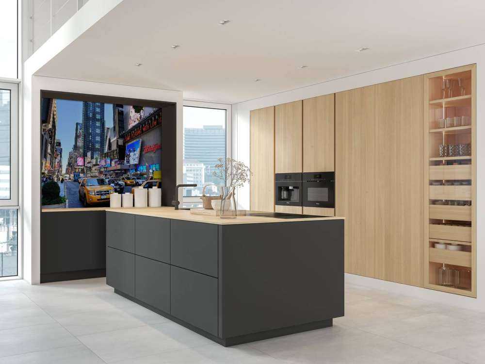 Midden in New York City