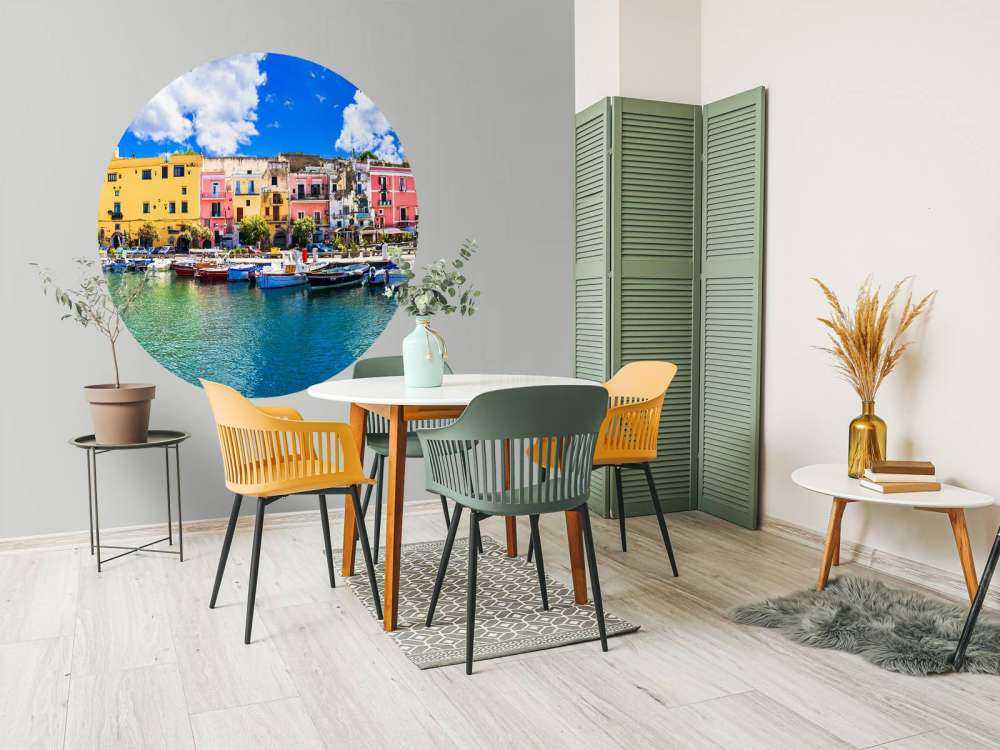 Een kleurrijk eilandje in Italië