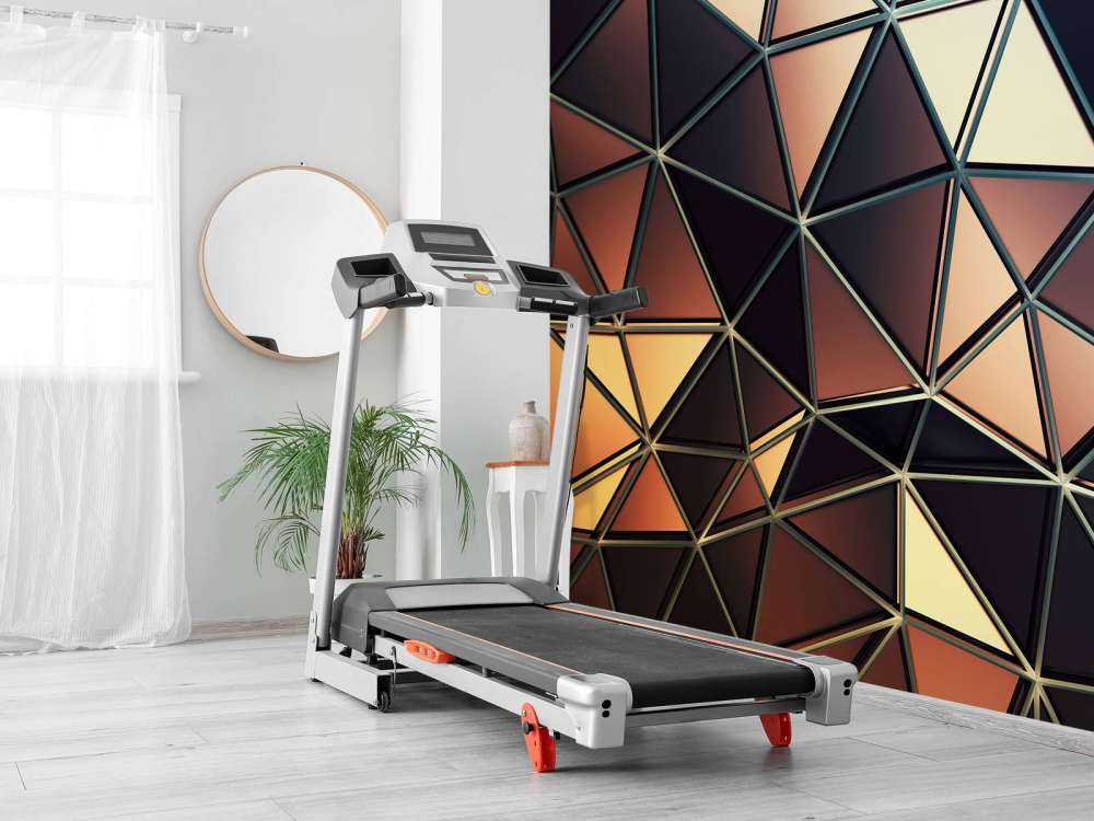 Driehoekige textuur in het bruin