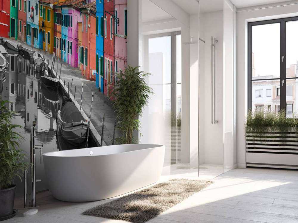 Kleurrijke vissershuisjes