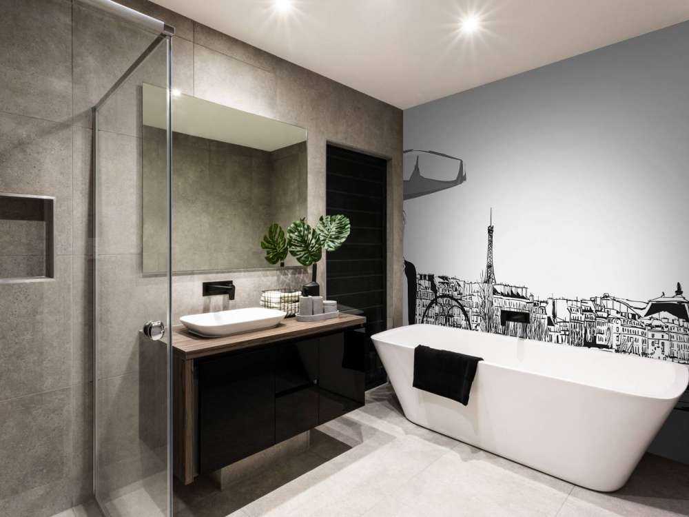 Vrouw ontbijt in Parijs