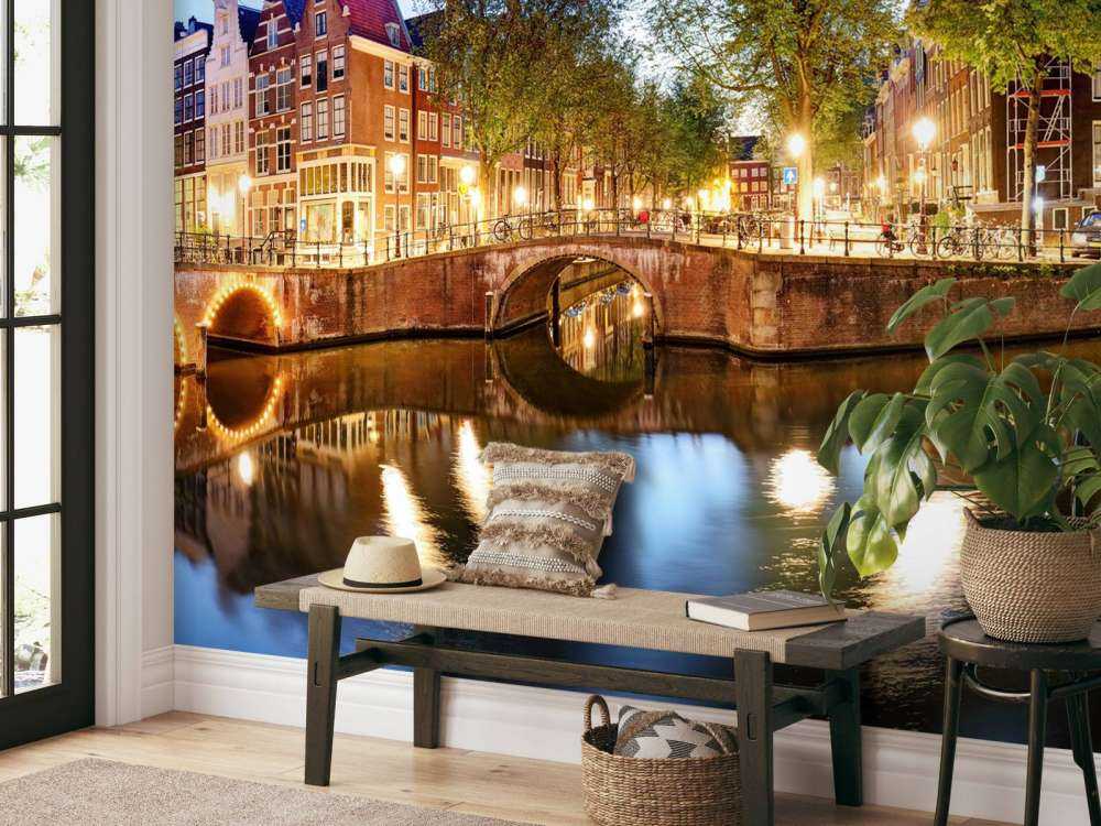 Amsterdam bij nacht