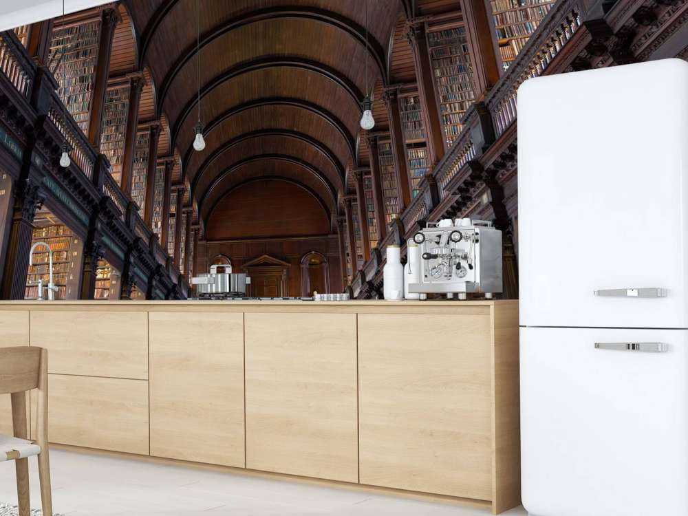 Klassieke Boekenzaal met Bogen