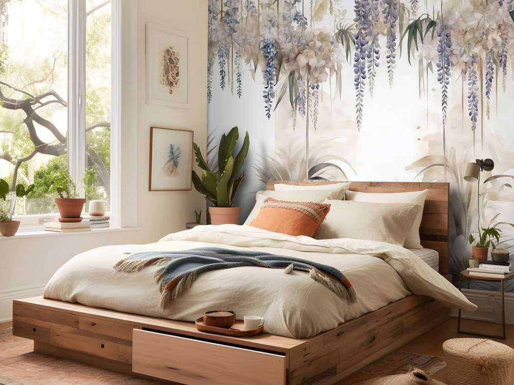 Wisterias Garden Beige